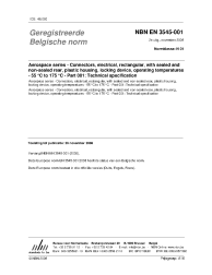 NBN EN 3545-001:2008