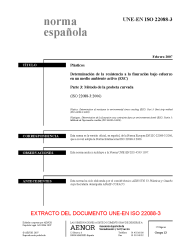 UNE-EN ISO 22088-3:2007