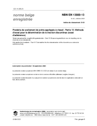 NBN EN 13880-13:2003