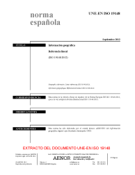 UNE-EN ISO 19148:2012