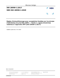 NBN ISO 28598-1:2020