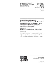 IEEE/ISO/IEC 8802-15-3:2017