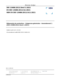 NBN EN ISO 13688:2013/A11:2021