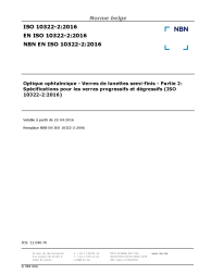 NBN EN ISO 10322-2:2016