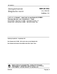 NBN EN 3962:2001