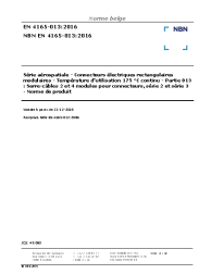 NBN EN 4165-013:2016