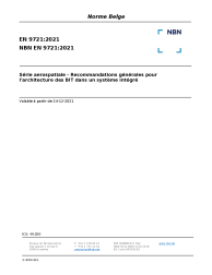 NBN EN 9721:2021