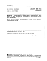 NBN EN ISO 9702:1998
