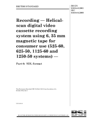 BS EN 61834-6:2001