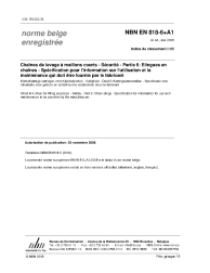 NBN EN 818-6+A1:2008