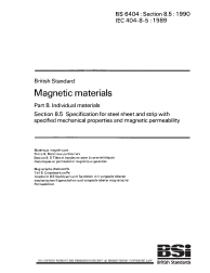 BS 6404-8-8.5:1990