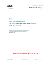 UNE-EN ISO 105-C12:2024