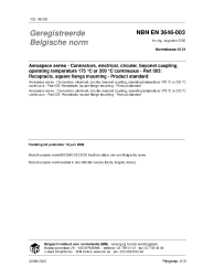 NBN EN 3646-003:2006