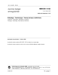 NBN EN 14182:2003