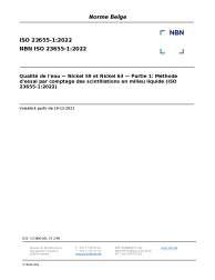 NBN ISO 23655-1:2022