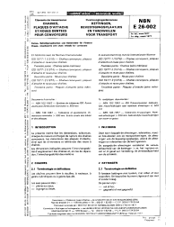 NBN E 26-002:1977