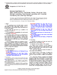 ASTM A1011/A1011M-23