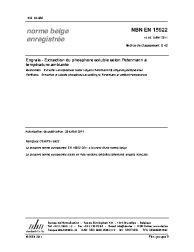NBN EN 15922:2011