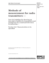 BS EN 60244-12-1:1994