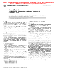 ASTM D3670-91(1996)e1 (R1991)