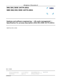 NBN ISO/IEC/IEEE 24774:2021