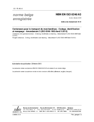 NBN EN ISO 6346/A3:2013