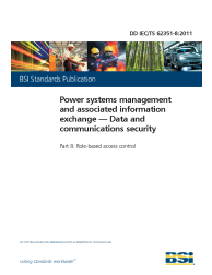 DD IEC/TS 62351-8:2011