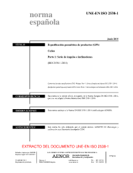 UNE-EN ISO 2538-1:2015