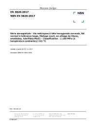 NBN EN 3820:2017