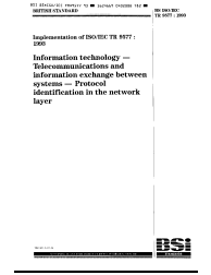 BS ISO/IEC TR 9577:1990