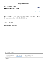 NBN ISO 12103-1:2024