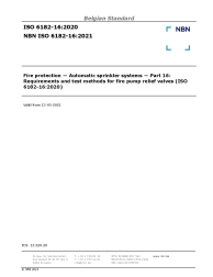 NBN ISO 6182-16:2021