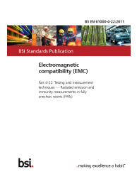 BS EN 61000-4-22:2011