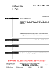 UNE-CEN/TR 16332:2012 IN