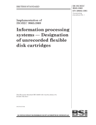 BS ISO/IEC 9983:1989