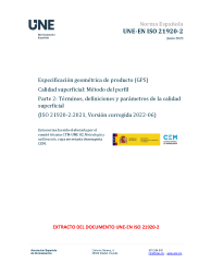 UNE-EN ISO 21920-2:2023