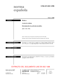 UNE-EN ISO 1598:2000