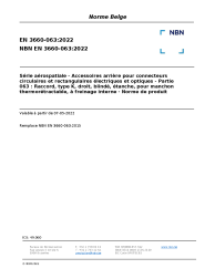 NBN EN 3660-063:2022