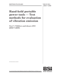 BS EN ISO 28927-7:2009