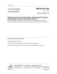NBN EN ISO 3385:2014