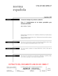 UNE-EN ISO 10993-17:2009