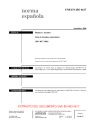 UNE-EN ISO 4617:2000
