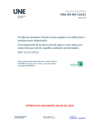 UNE-EN ISO 12623:2023