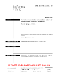 UNE-IEC/TR 61660-3:2005 IN