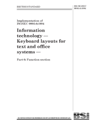 BS ISO/IEC 9995-6:1994