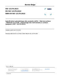 NBN EN ISO 12179:2022