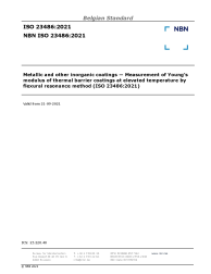 NBN ISO 23486:2021