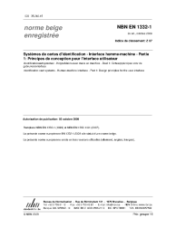 NBN EN 1332-1:2009