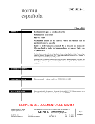 UNE 135214-1:2010 (R2016)