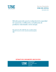 UNE-EN 45554:2020